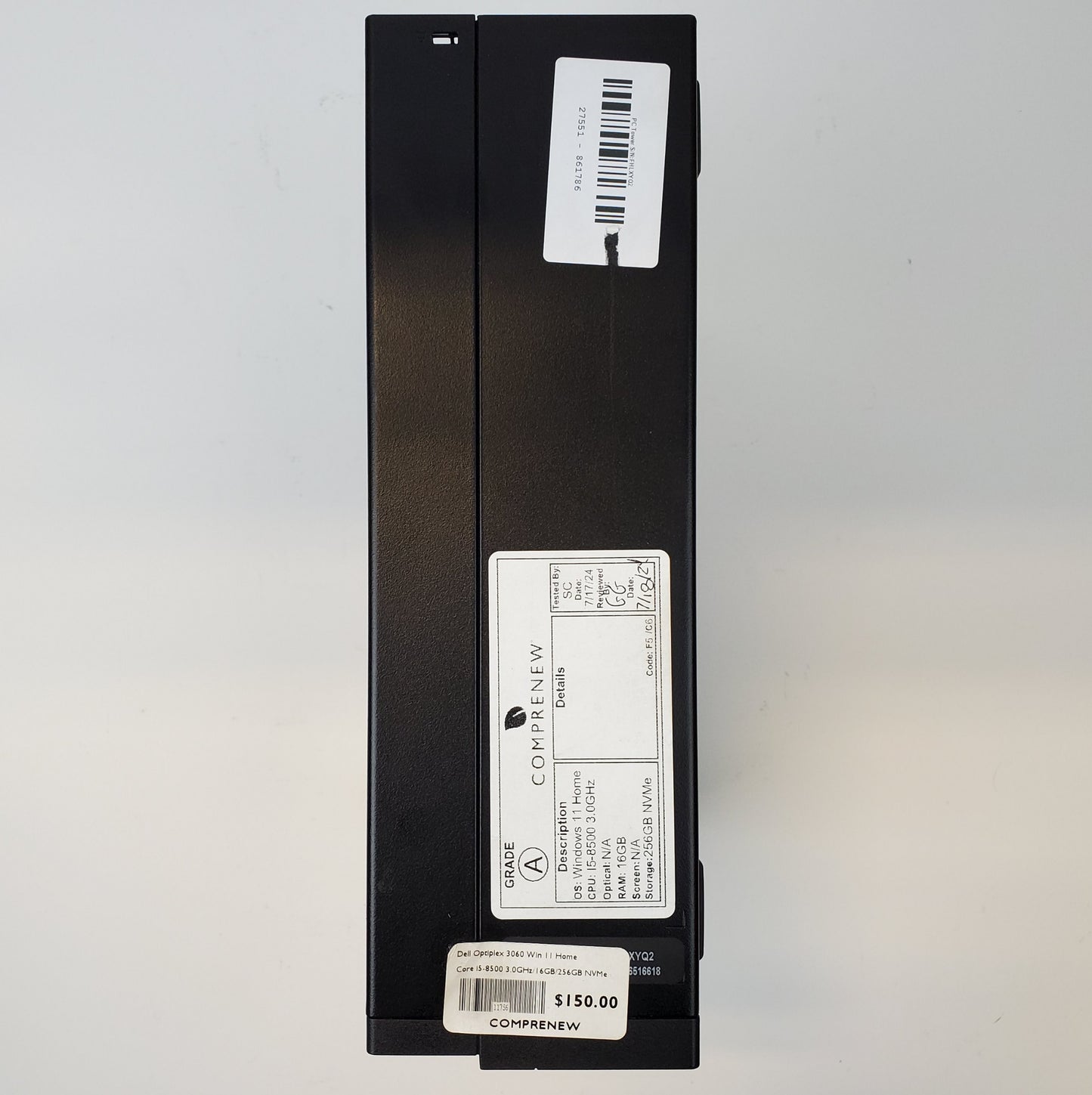 Dell OptiPlex 3060 Win 11 Home i5-8500 16GB RAM 256GB NVMe | Grade A