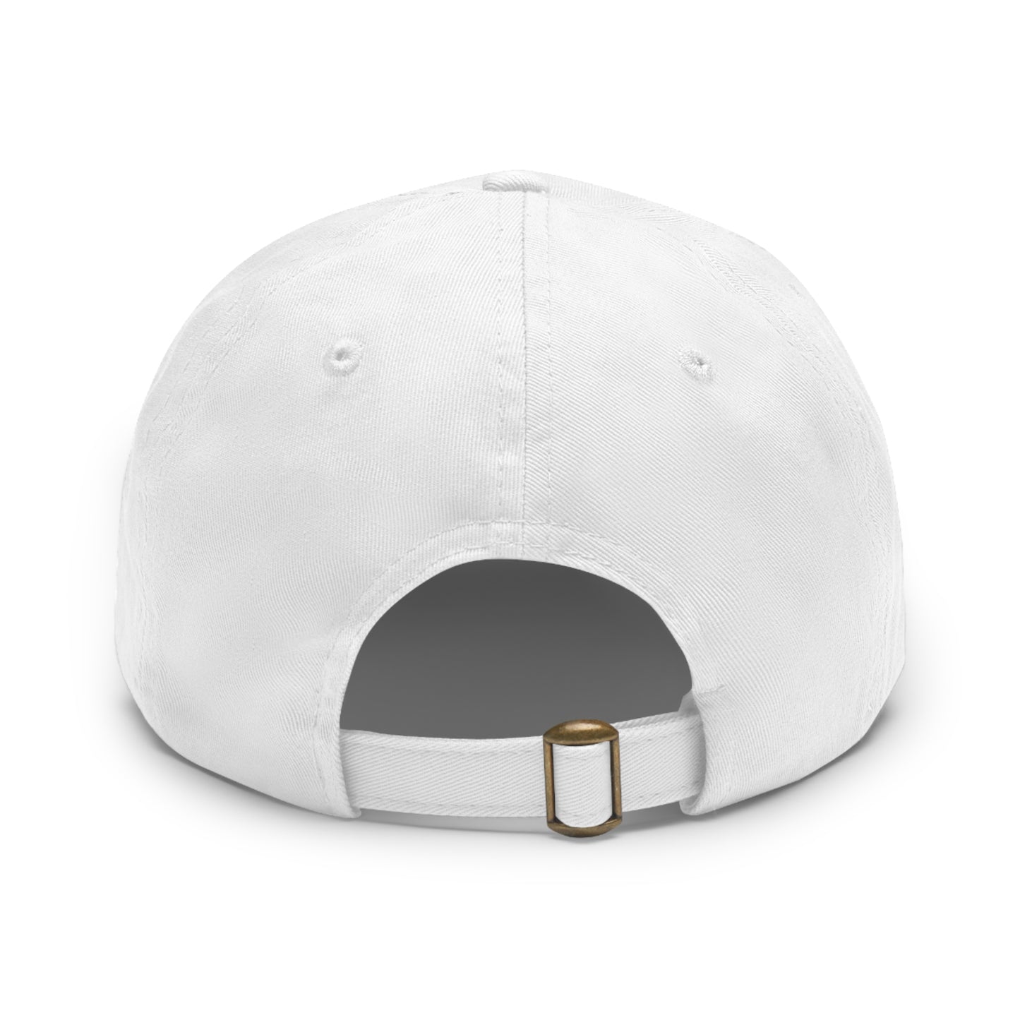 Eco-Friendly Dad Hat with Leather Patch, Casual Cap for Outdoor Adventures, Perfect Gift for Nature Lovers, Birthday and Father’s Day
