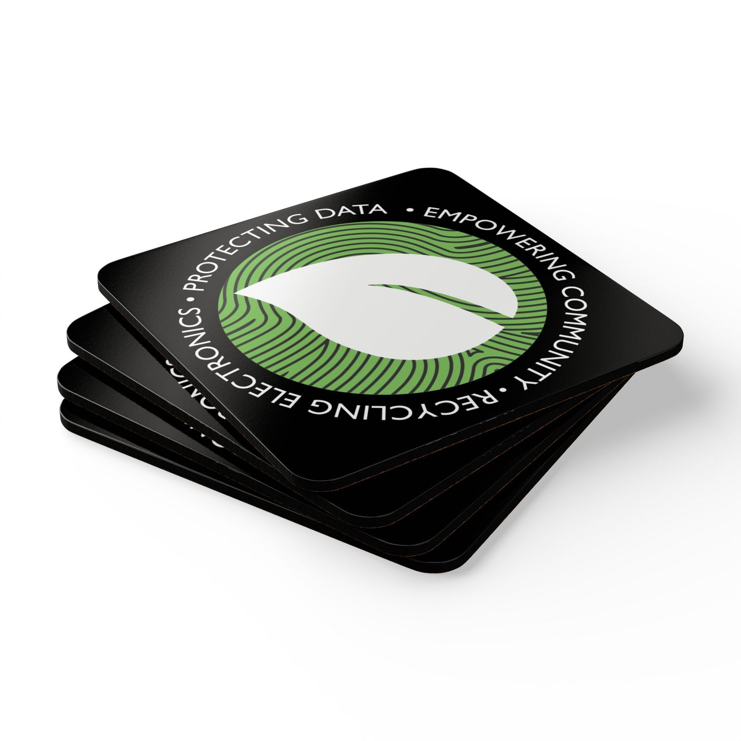 Corkwood Coaster Set