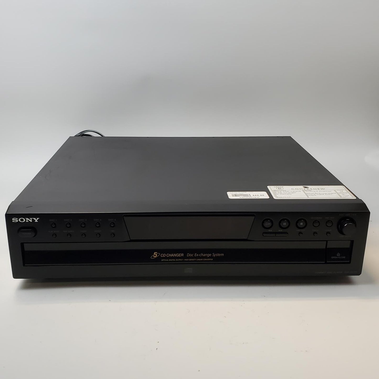 SONY CDP-CE275 5-CD Changer | Grade B