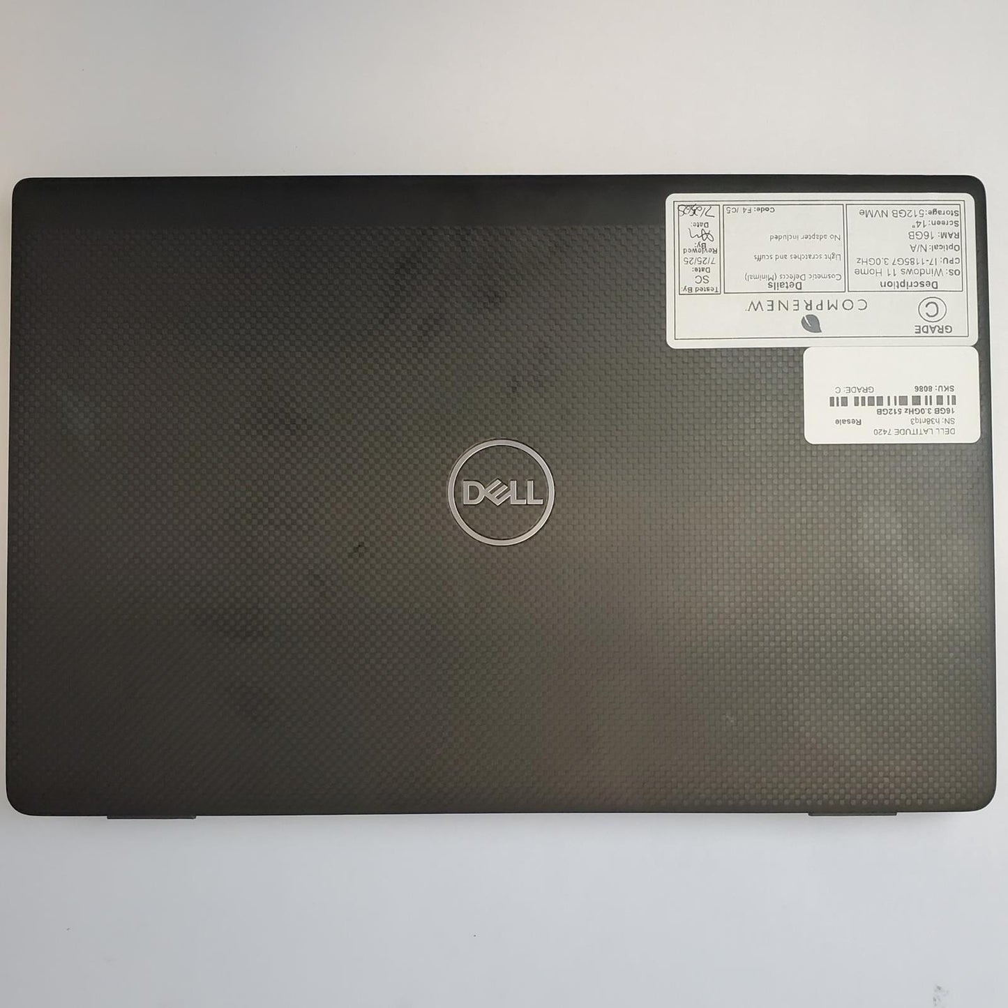 DELL LATITUDE 7420 Win 11 Home i7-1185G7 16GB RAM 512GB NVME | Grade C | 8090