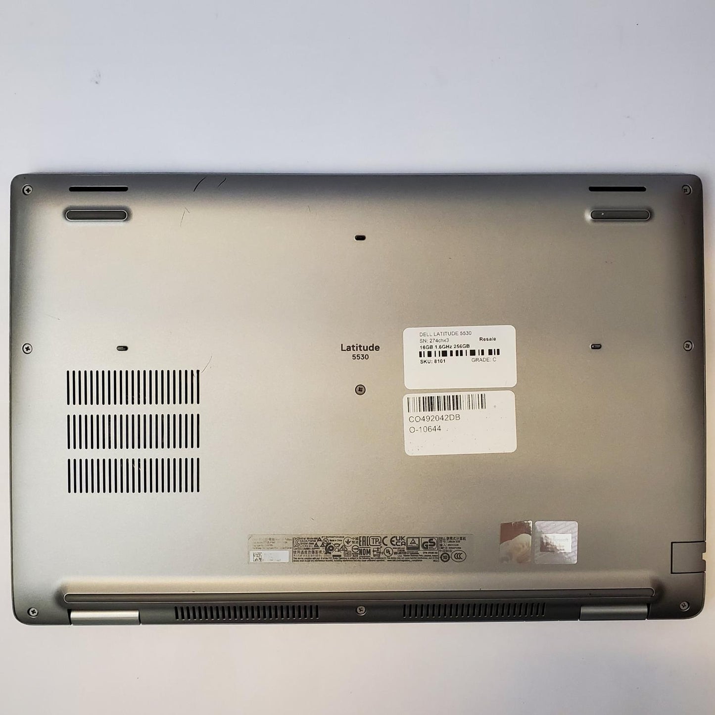 DELL LATITUDE 5530 Win 11 Home I5-1245U 16GB RAM 256GB NVME | Grade C | 8101