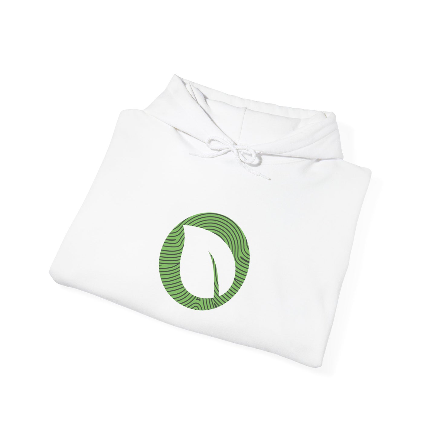 Eco-Friendly Leaf Printed Unisex Heavy Blend™ Hooded Sweatshirt