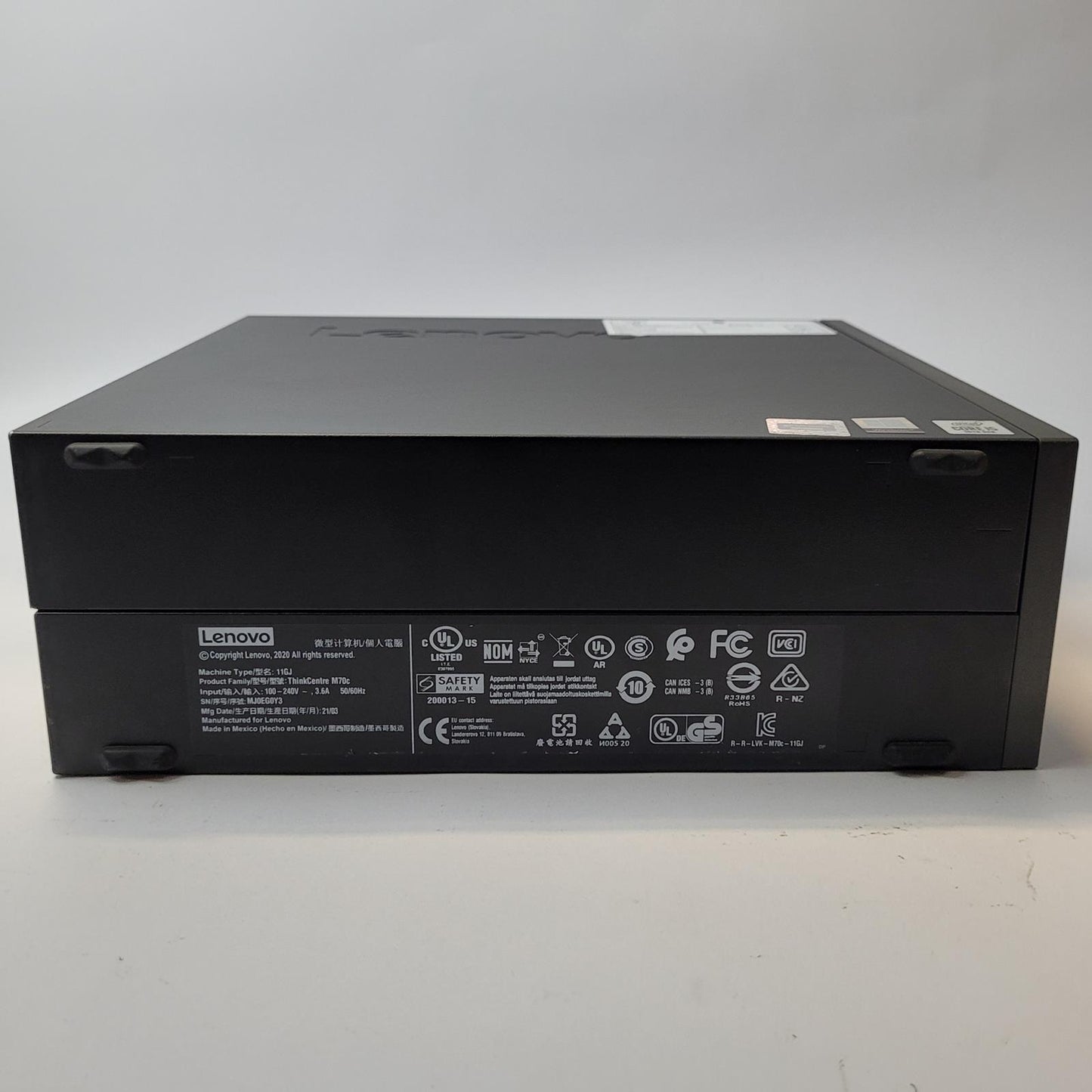 LENEVO THINKCENTRE M70C Windows 11 Home i5-10400 16GB RAM 512GB NVME | Grade B