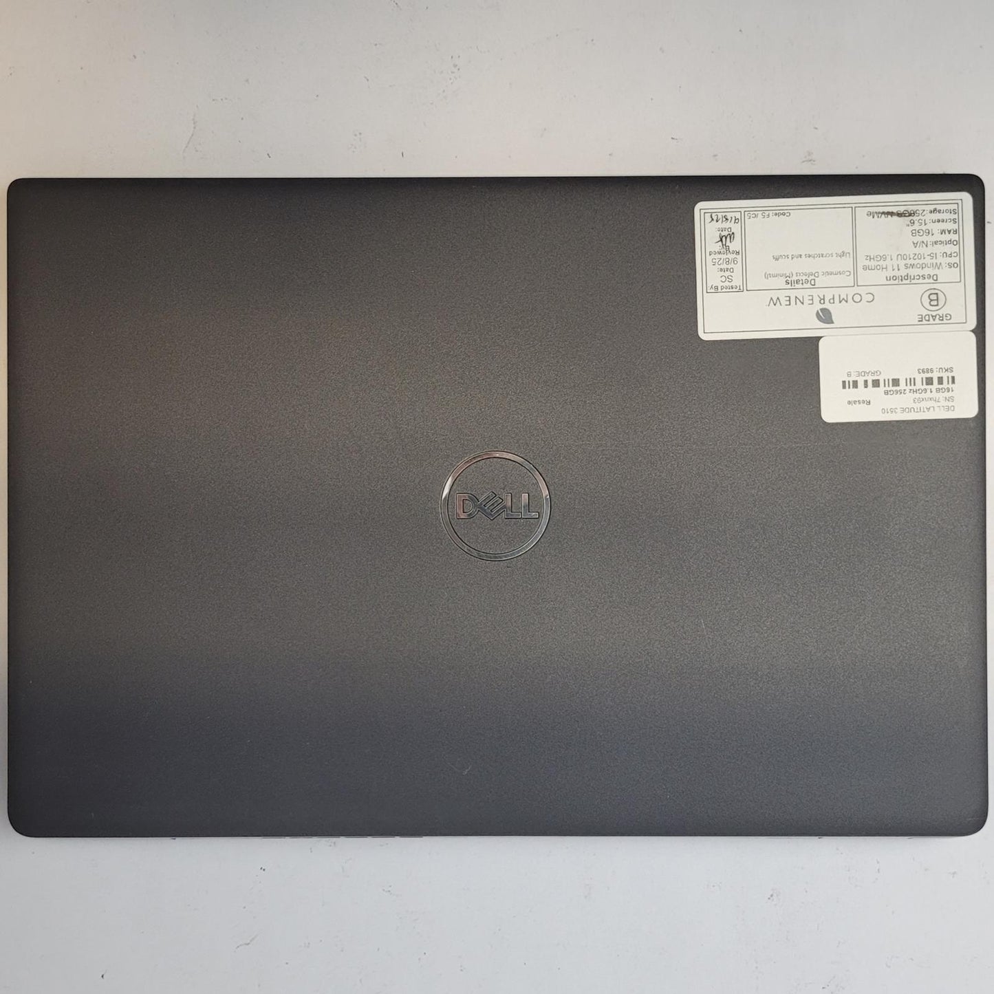 DELL LATITUDE 3510 Win 11 Home I5-10210U 16GB RAM 256GB NVME | Grade B | 9897