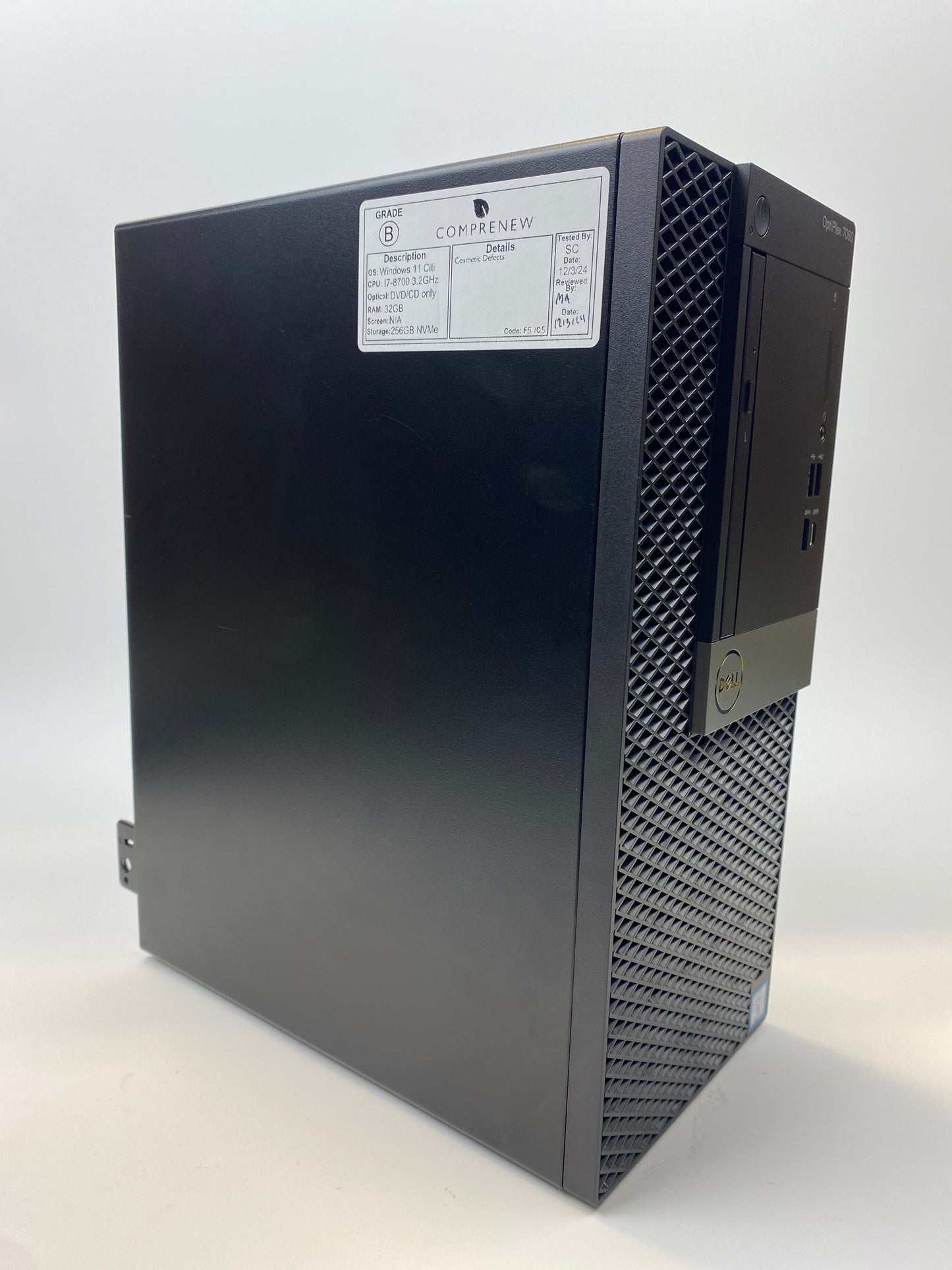 Dell Optiplex 7060 Win 11 i7-8700 32GB RAM 256GB NVME | Grade B