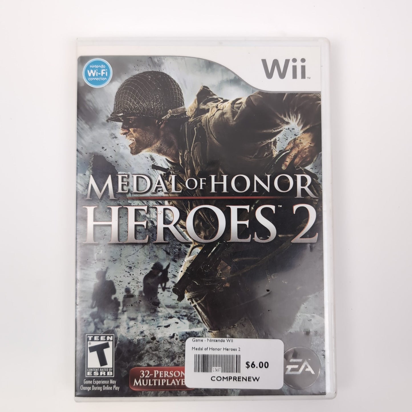 Nintendo Wii Game - Medal of Honor Heroes | Grade B