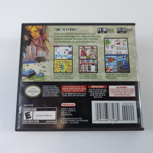 Nintendo DS Game - Advance Wars: Dual Strike | Grade B