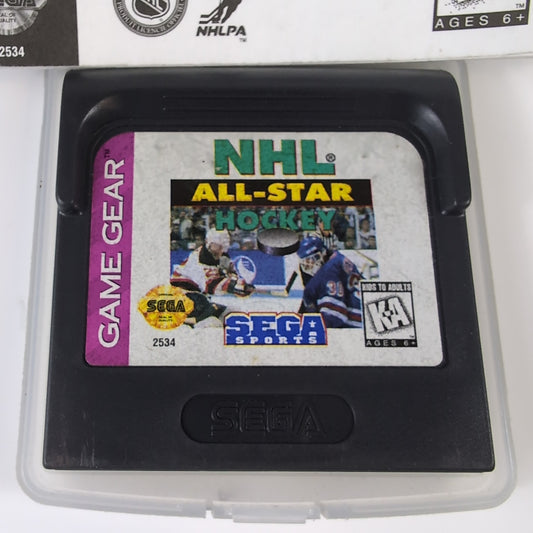 Sega Game Gear Game - NHL All-Star Hockey | Grade B