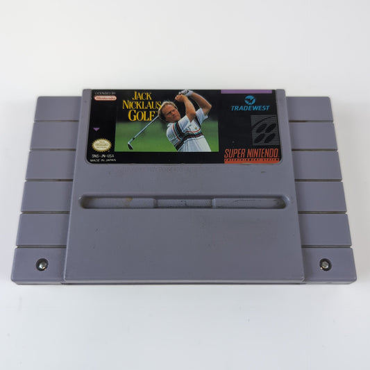 Nintendo SNES Game - Jack Nicklaus Golf | Grade B