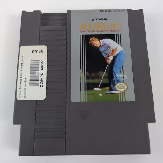 Nintendo NES Game - Jack Nicklaus Golf | Grade B