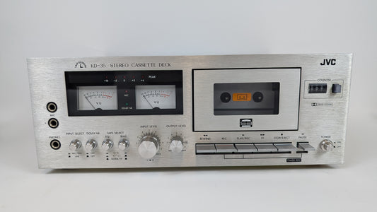 JVC KD-35 Stereo Cassette Tape Deck | Grade D