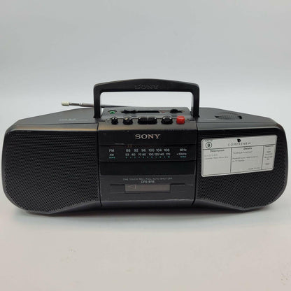 Sony CFS-B15 AM/FM Stereo Cassette Boombox | Grade B
