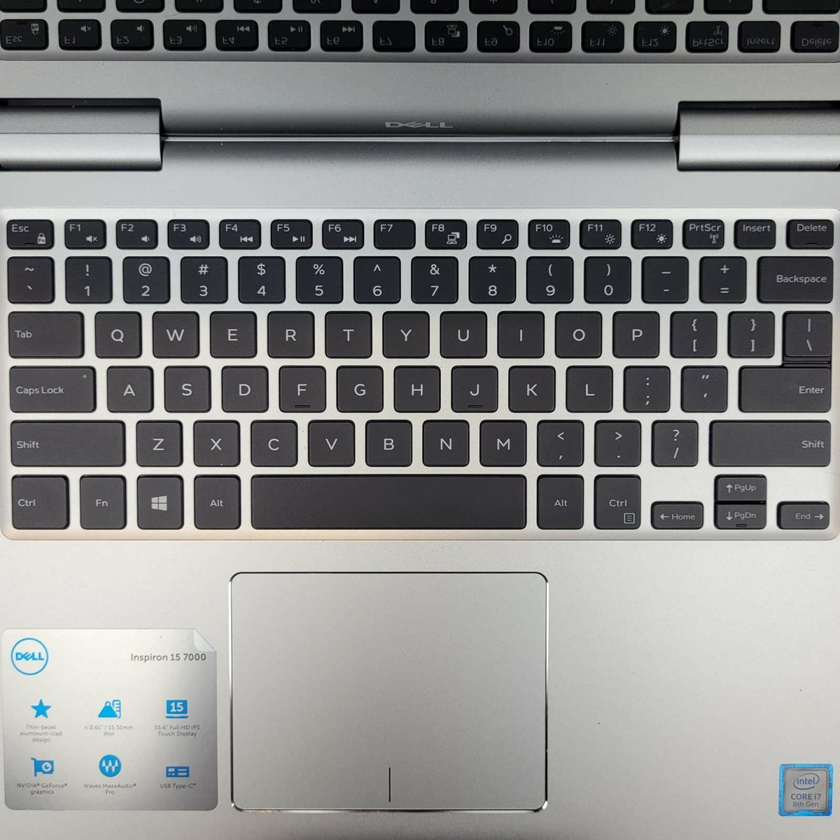 DELL Inspiron 7570 Windows 11 Home Core i7 8550U 8GB RAM 500GB SSD | Grade B