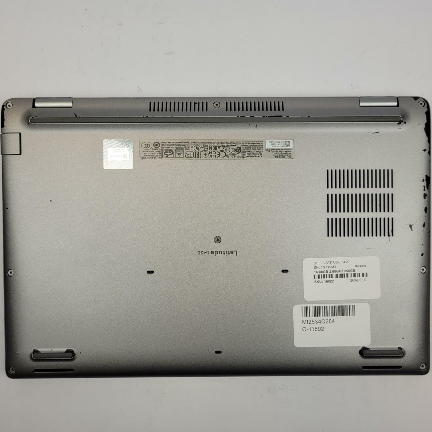 DELL LATITUDE 5420 Win 11 i5-1145G7 16GB RAM 256GB NVME | Grade C | 16522
