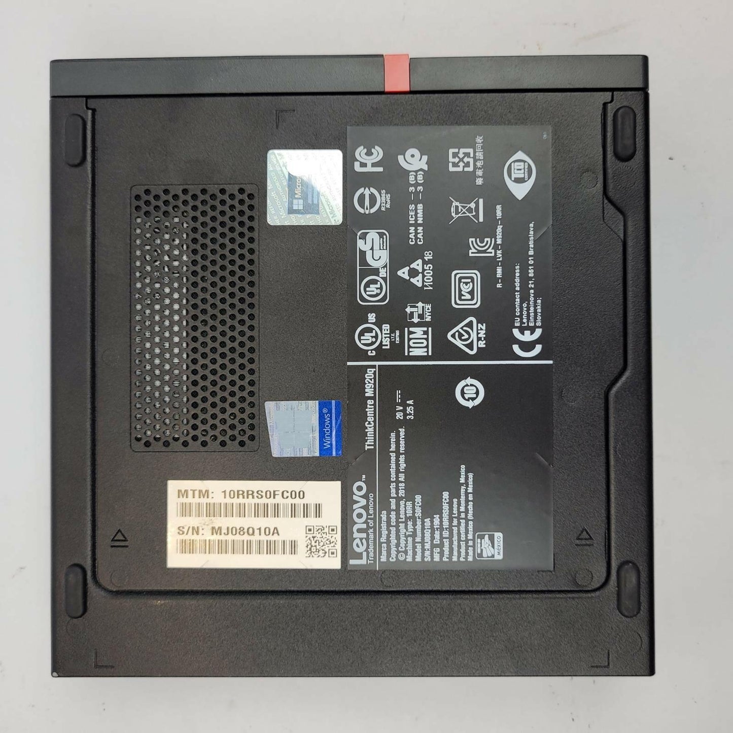 LENOVO THINKCENTRE M920Q Win 11 i5-8500T 8GB RAM 512GB NVMe | Grade B
