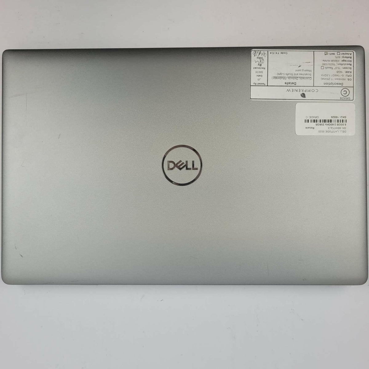 DELL LATITUDE 5520 Windows 11 Home Core i5 1145G7 16GB RAM 256GB NVME | Grade C