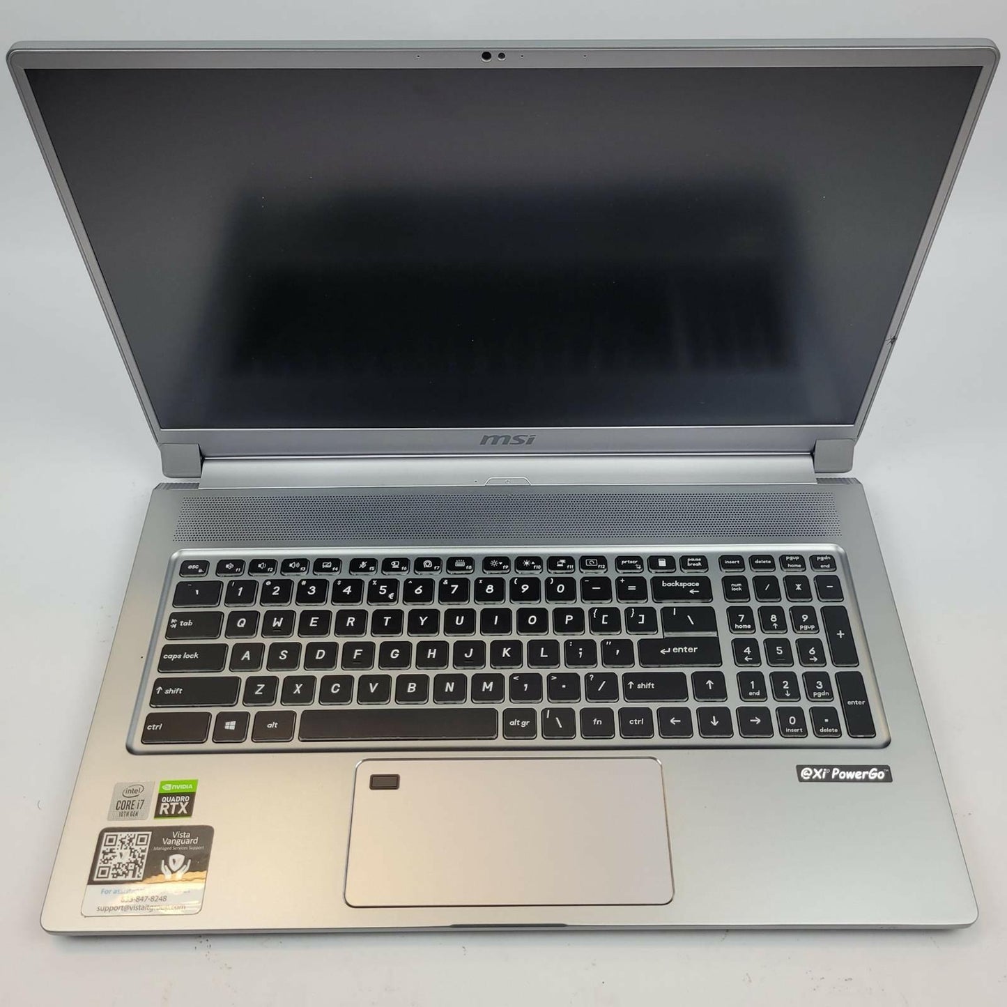 MSI WS75 10TK Windows 11 Home Core i7 10875H 32GB RAM 1TB NVME | Grade C