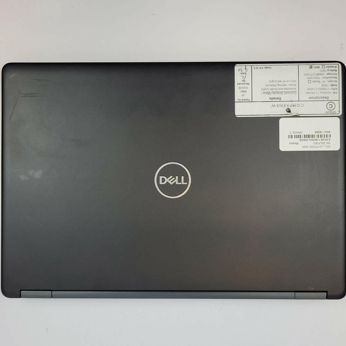 DELL LATITUDE 5490 Windows 11 Home Core i7 8650U 16GB RAM 256GB SSD | Grade C