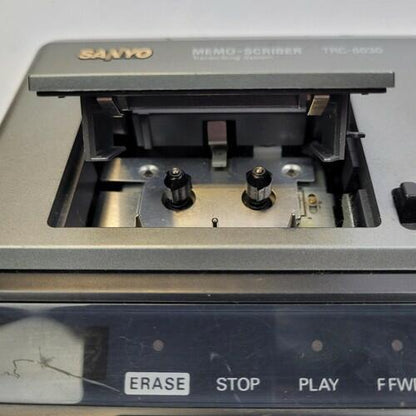Sanyo TRC-6030 Memo-Scriber Micro-Cassette Transcribing System | Grade B