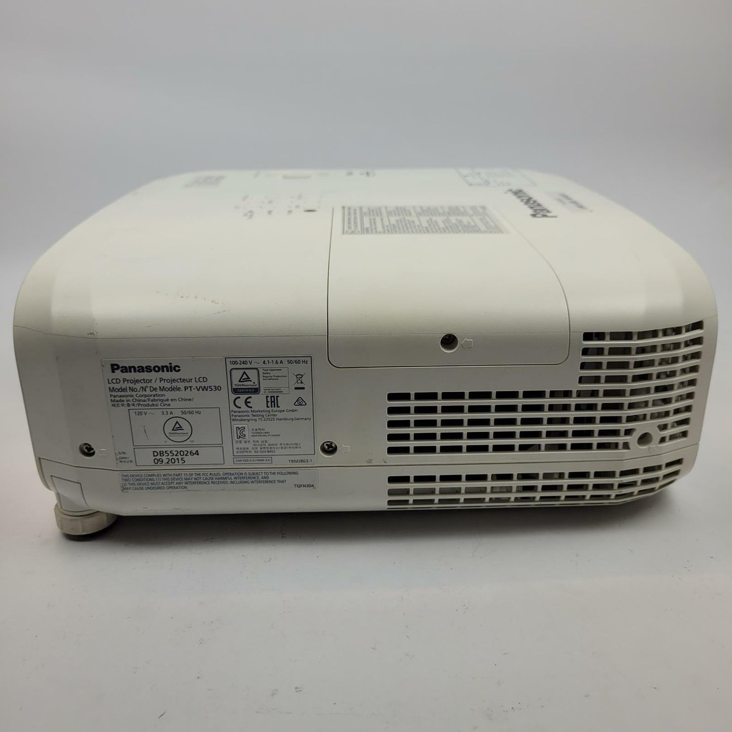 PANASONIC PT-VW530 Digital Projector | Grade B | 16270