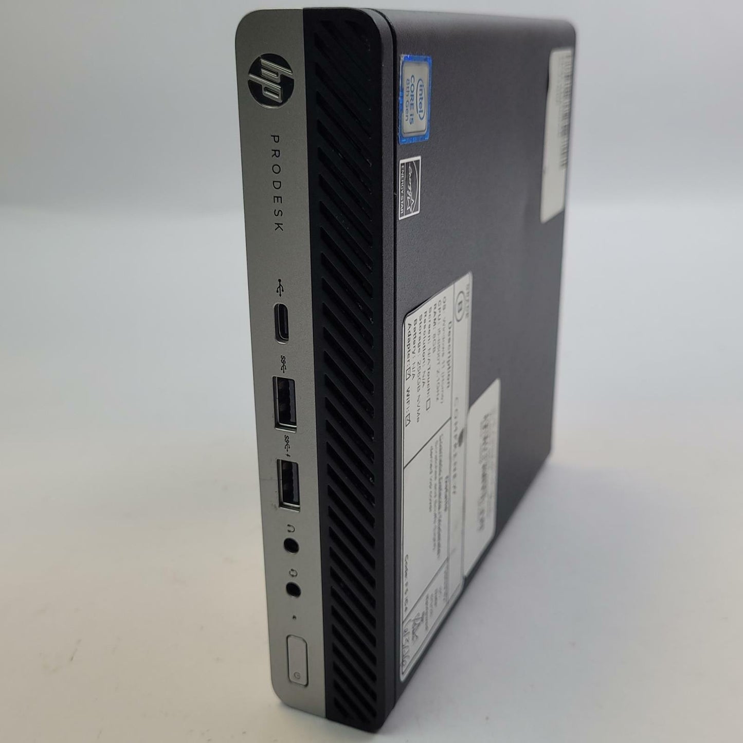HP ProDesk 600 G4 Win 11 i5-8500T 8GB RAM 256GB NVMe | Grade B | 16402