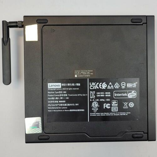 LENOVO ThinkCentre M70q G4 Win 11 i5-13400T 16GB RAM 256GB NVMe | Grade B