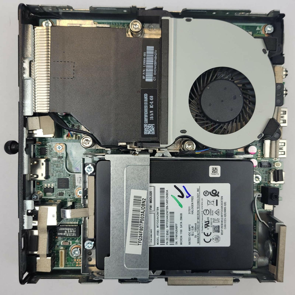 HP ELITEDESK 800 G4 Win 11 i5-8500T 16GB RAM 256GB SSD | Grade B |19255