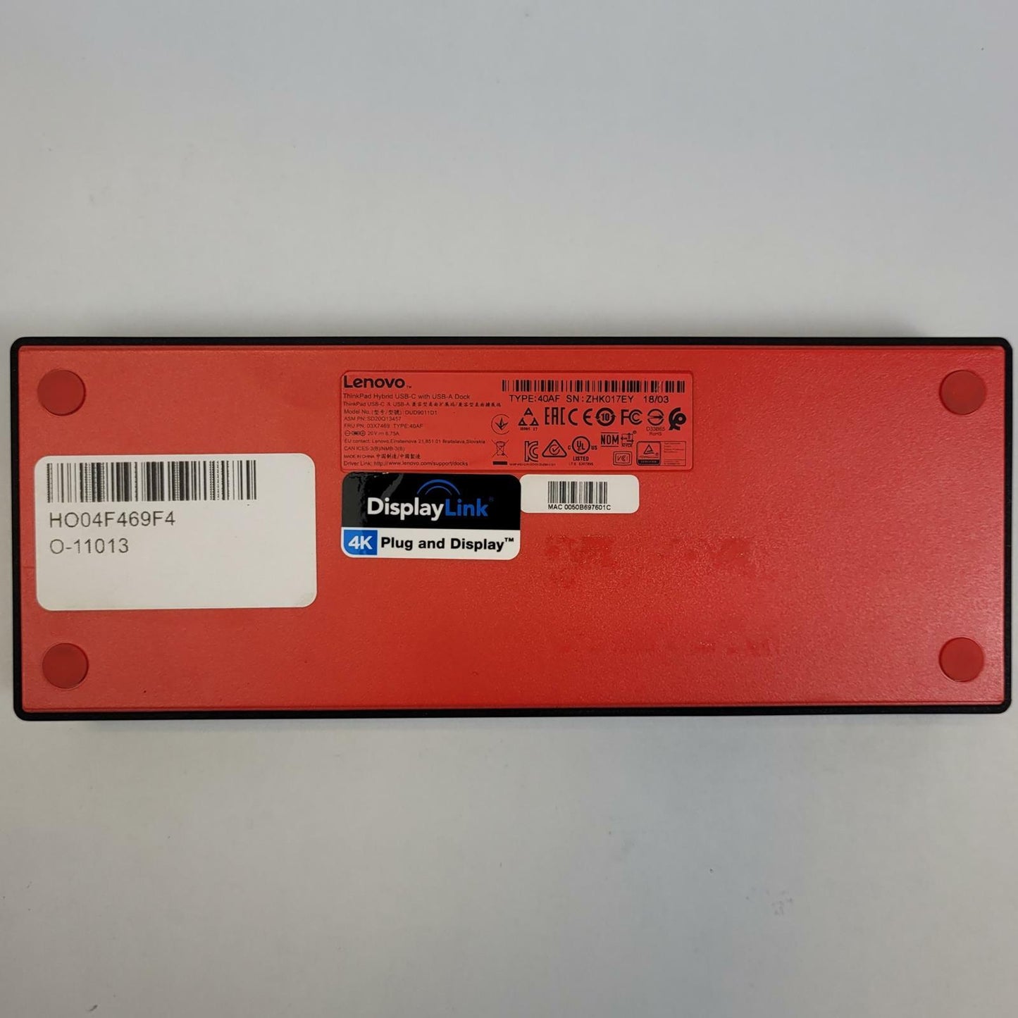 LENOVO DUD9011D1 Laptop Docking Station | Grade B
