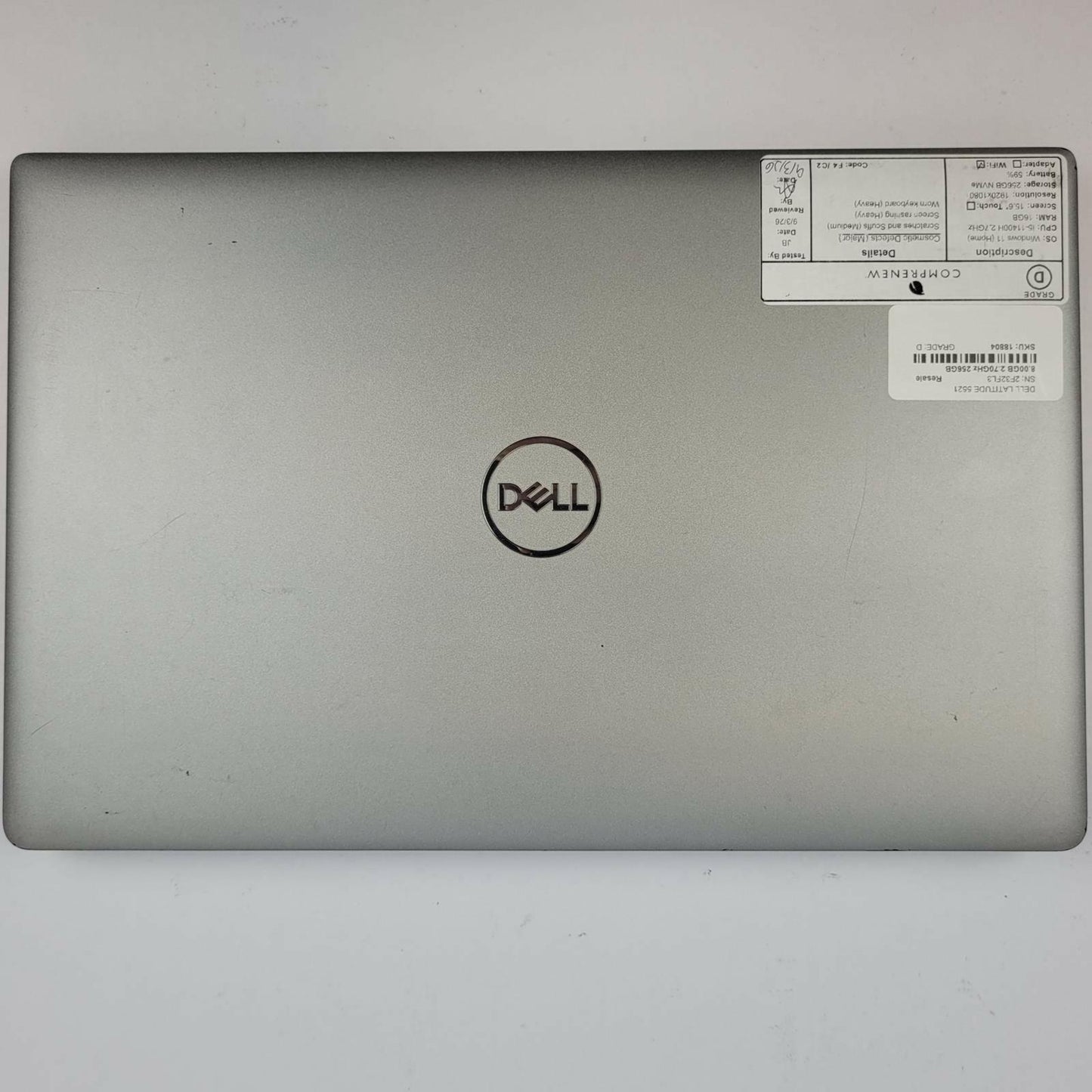 DELL LATITUDE 5521 Windows 11 Home Core i5 11400H 16GB RAM 256GB NVME | Grade D