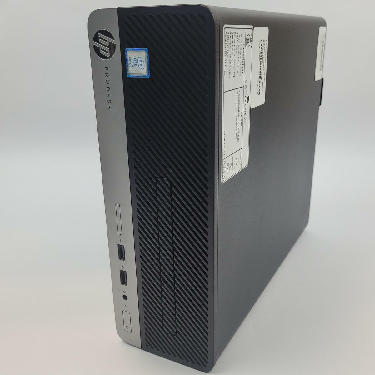 HP PRODESK 400 G5 SFF Win 11 i5-8500 8GB RAM 256GB NVMe | Grade B | 2