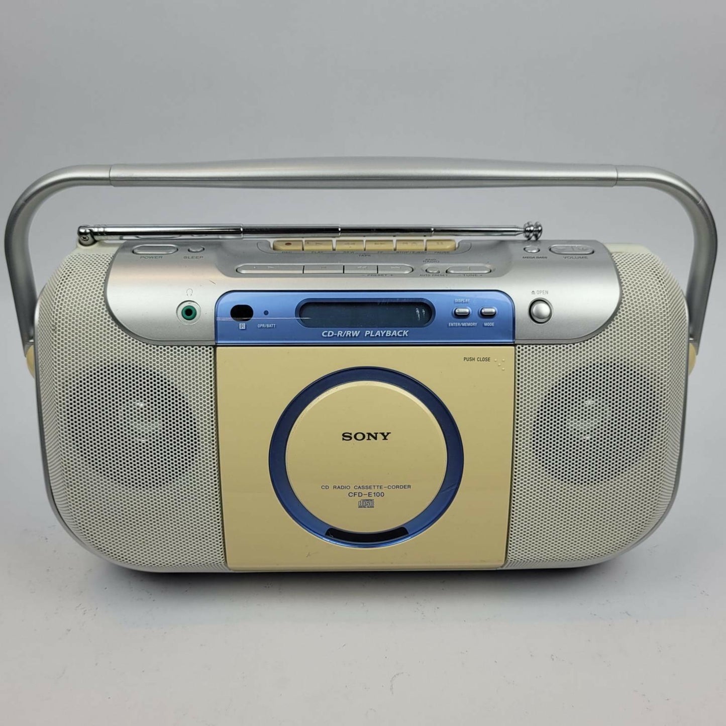 Sony CFD-E100 CD Radio Cassette Boombox | Grade B