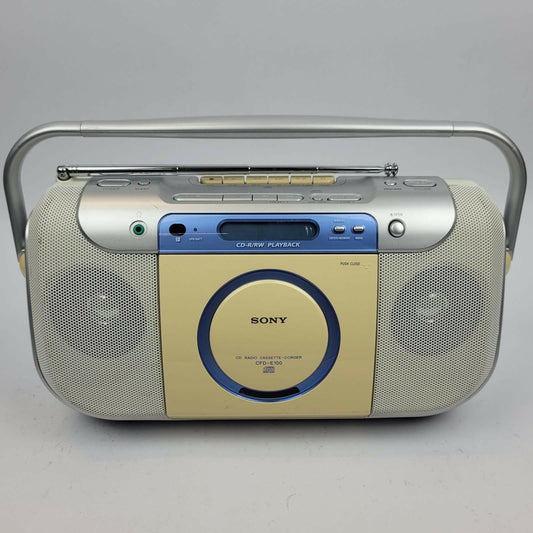 Sony CFD-E100 CD Radio Cassette Boombox | Grade B