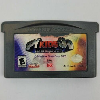 Spy Kids 3-D Game Over Game Boy Advance | Grade B