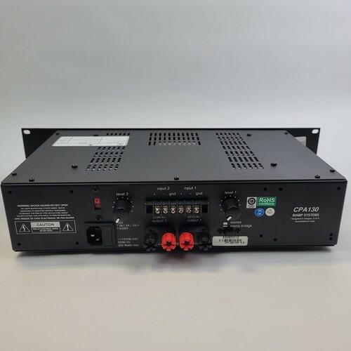 Biamp CPA130 Dual-Channel Commercial Power Amplifier | Grade B