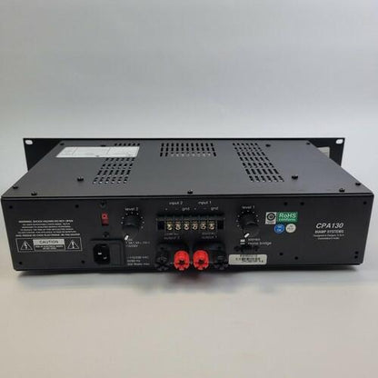 Biamp CPA130 Dual-Channel Commercial Power Amplifier | Grade B