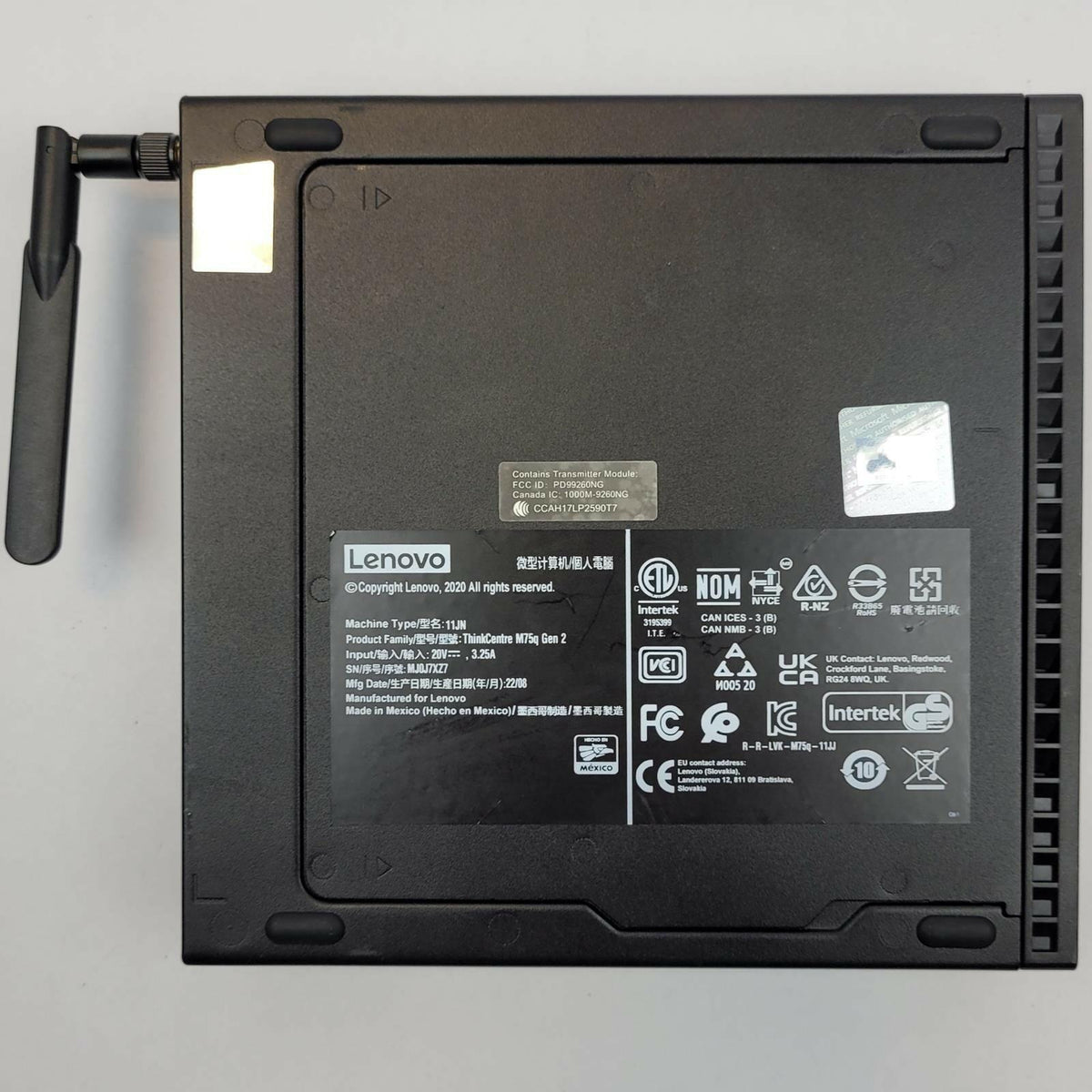 LENOVO THINKCENTRE M75Q G2 Win 11 R3 PRO 5350GE 8GB RAM 128GB NVMe | Grade B