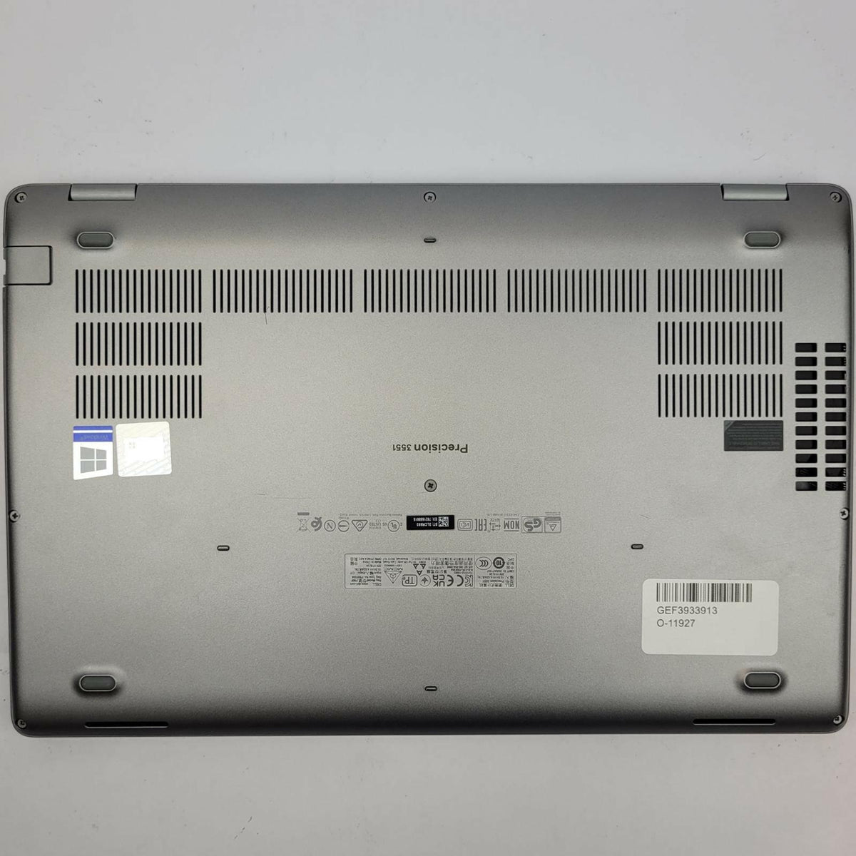 DELL PRECISION 3551 Windows 11 Home Core i7 10750H 8GB RAM 256GB NVME | Grade D