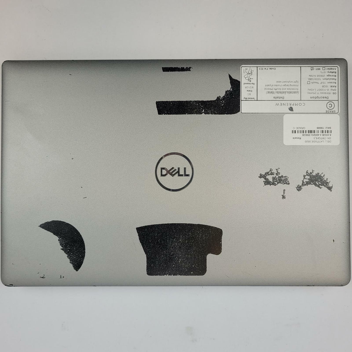 DELL LATITUDE 5520 Win 11 i5-1135G7 16GB RAM 256GB NVME | Grade C | 2