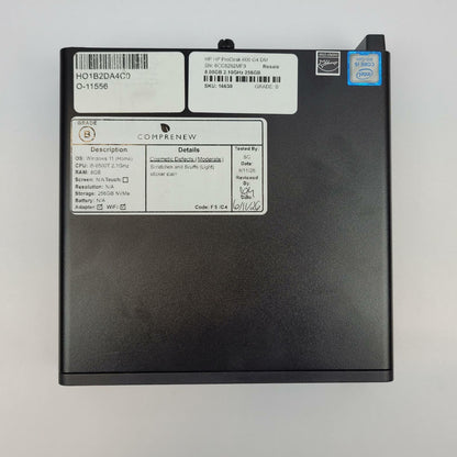 HP ProDesk 600 G4 Win 11 Home Core i5 8500T 8GB RAM 256GB M.2 NVMe SSD |Grade B|