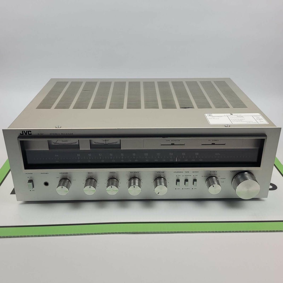JVC R-S7 AM/FM Stereo Receiver | Grade B