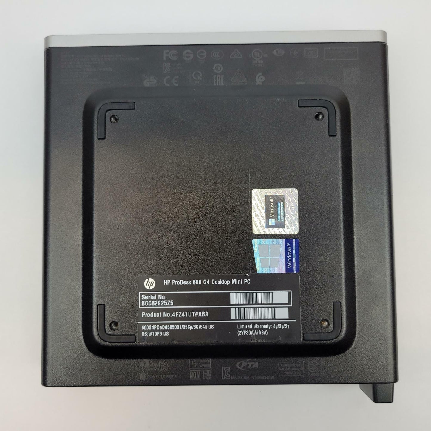 HP ProDesk 600 G4 Win 11 Home Core i5 8500T 8GB RAM 256GB M.2 NVMe SSD | Grade B