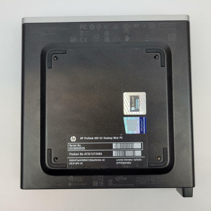 HP ProDesk 600 G4 Win 11 Home Core i5 8500T 8GB RAM 256GB M.2 NVMe SSD | Grade B