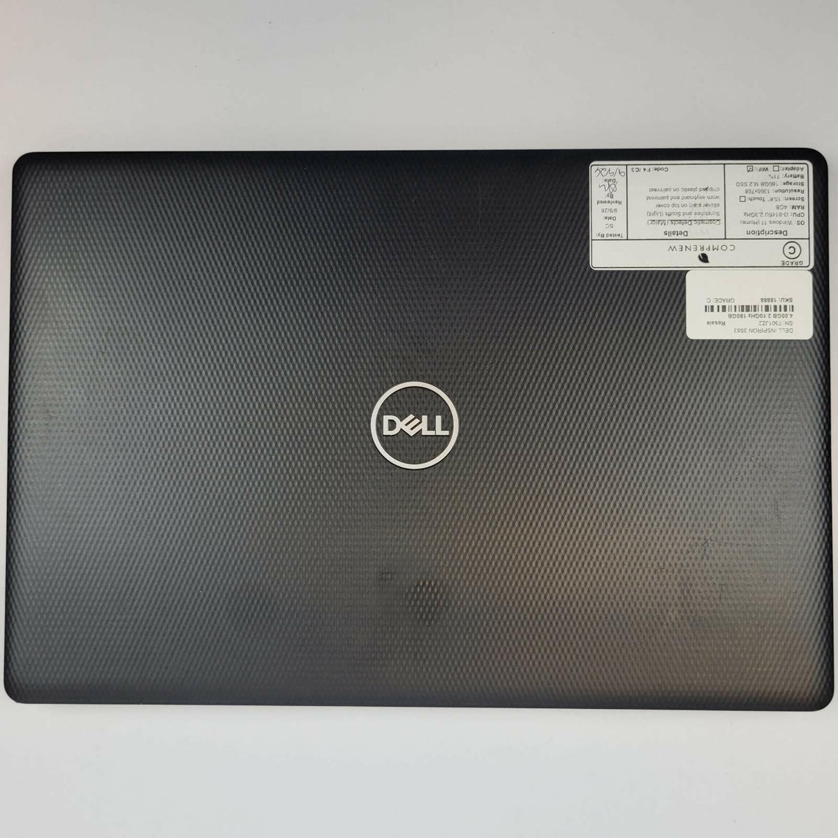 DELL INSPIRON 3583 Windows 11 Home Core i3 8145U 4GB RAM 180GB SSD | Grade C
