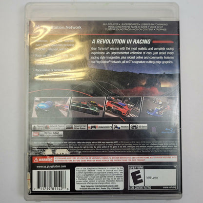 Sony Polyphony Digital Gran Turismo 5 PS3 Game | Grade B
