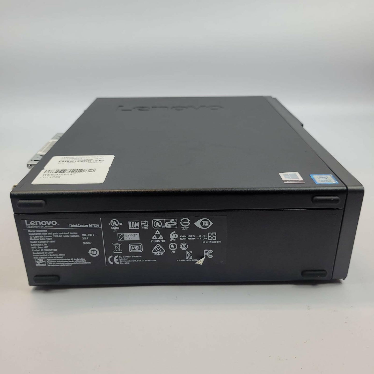 LENOVO THINKCENTRE M720S Win 11 i7-8700 8GB RAM 128GB NVMe | Grade B | 2