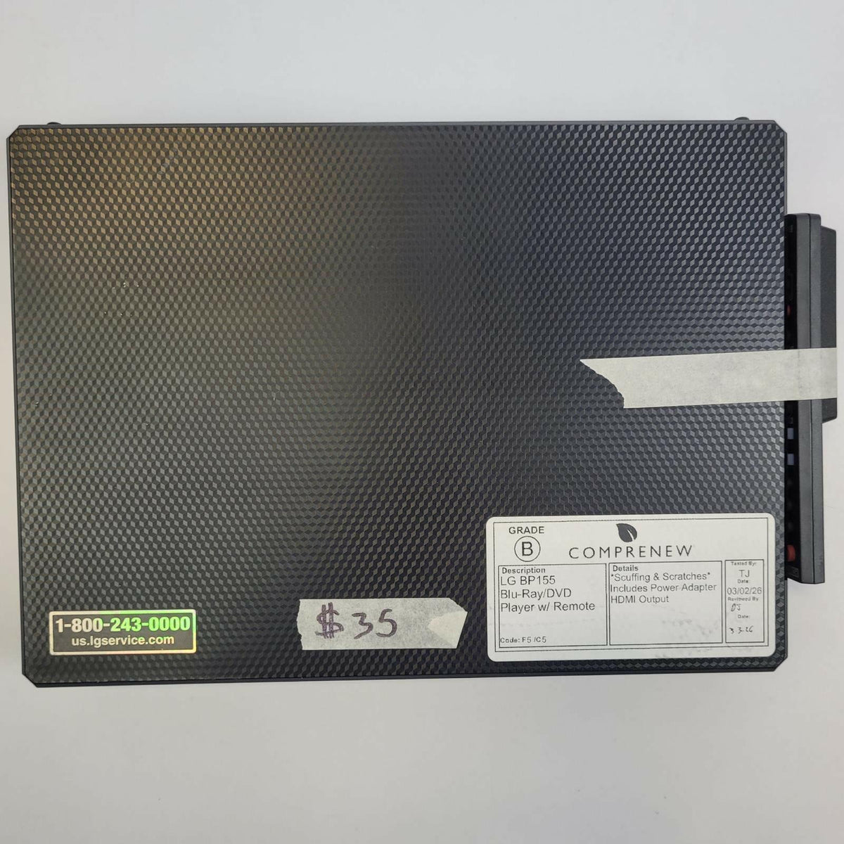 LG BP155 Blu-Ray Player | Grade B |