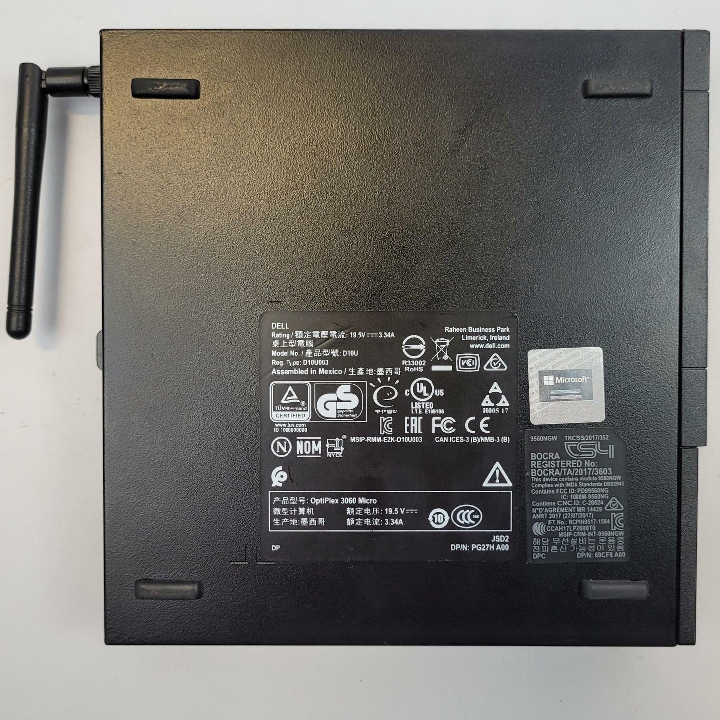 DELL OPTIPLEX 3060 Win 11 i3-8100T 4GB RAM 256GB NVMe | Grade B | 16346