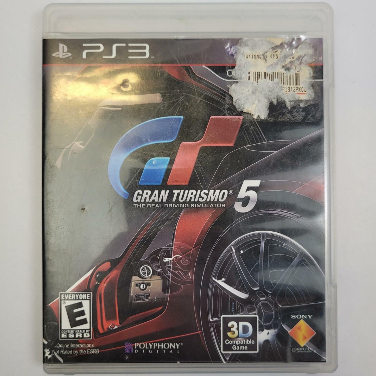 Sony Polyphony Digital Gran Turismo 5 PS3 Game | Grade B