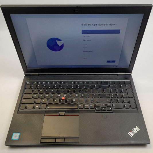 LENOVO ThinkPad P53 Win 11 i7-9850H 32GB RAM 1TB NVME | Grade B | 16310
